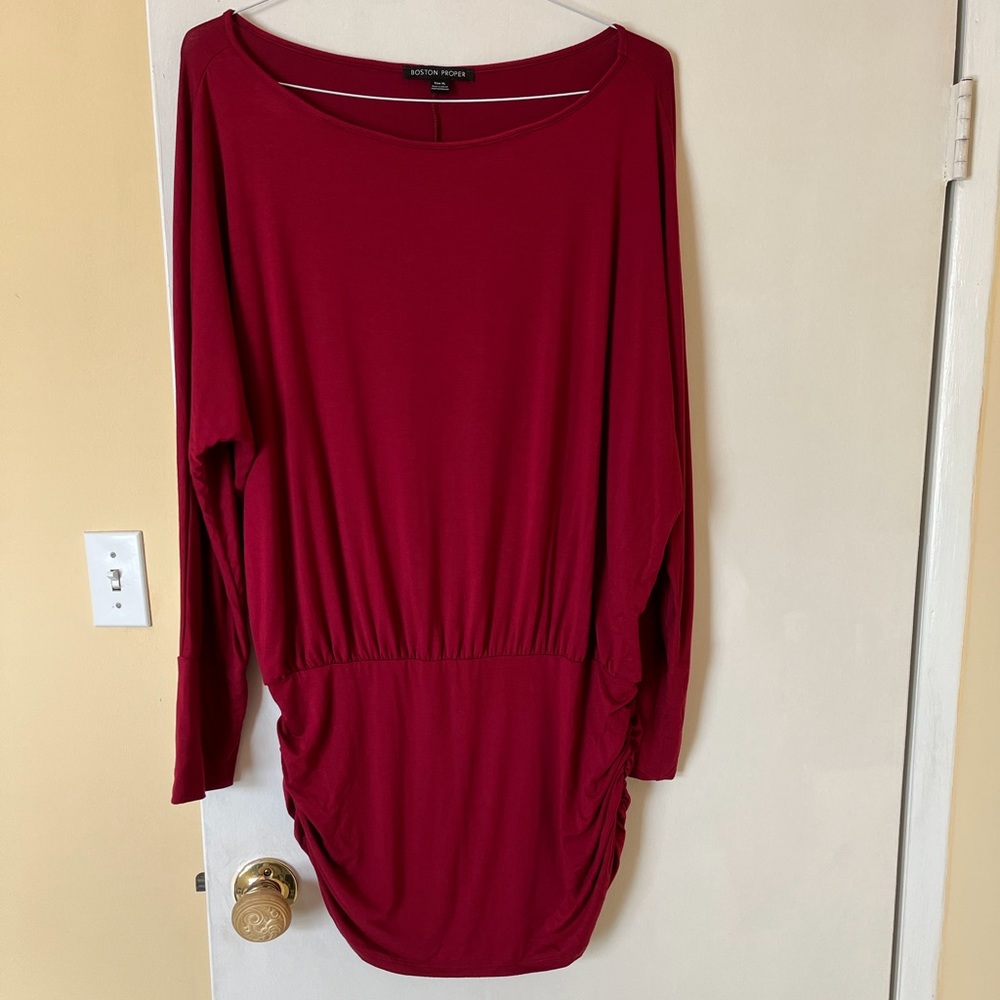 BOSTON PROPER long sleeve dress - size XL - EUC - Picture 1 of 3
